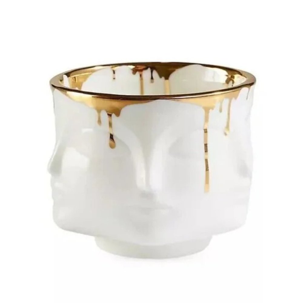 Jonathan Adler Gilded Dora Maar Condiment Bowl - NEW - Picture 3 of 3